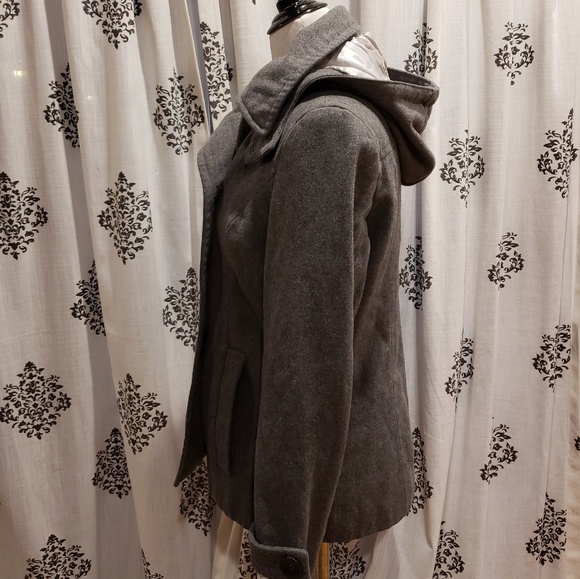 Great condition grey Calvin Klein Hooded Jacket 10 - Picture 5 of 8